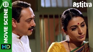 Tabu amp Sachin Khedekar Best Scene  Bollywood Movie  Astitva [upl. by Ayinat500]