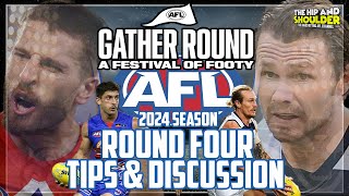 AFL 2024 ROUND 4 quotGATHER ROUNDquot TIPS  MULTIBETS AND DISCUSSION [upl. by Shir54]