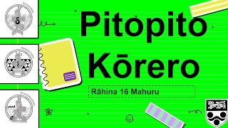 Pitopitokorero Wiki Iwa Rāhina 16th of September [upl. by Andras]