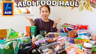 ALDI FOOD HAUL UK  October 2022 Autumnal Meals Grocery Haul  Budget Aldi Haul [upl. by Nylrats]