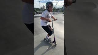 Трюки на самокате  урамтрюкиskateskatepark20242024shortsврекврекомендацииврек [upl. by Rosemonde]