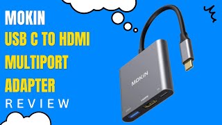 USB C to HDMI Multiport Adapter TypeC Hub Thunderbolt 3 to HDMI 4K Review [upl. by Song]