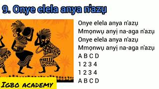 Onye elele anya nazụ Igbo language childrens playing song [upl. by Pantheas]