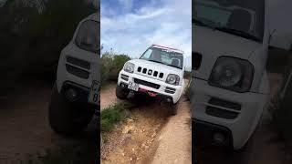 Jimny 3 on a 27 degree slope jimnylife 4x4 4x4jimny [upl. by Ymaral]