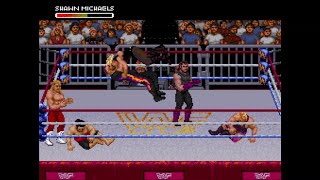 WWF RAW Royal Rumble SNES 1994 Full Match  Shawn Michaels [upl. by Hannavahs]