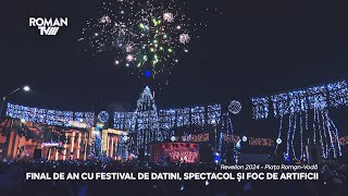 ✨ Final de an cu festival de datini spectacol și foc de artificii [upl. by Demmahom]