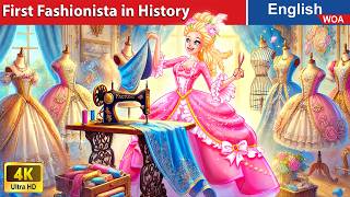 The First Fashionista in History 👗 Marie Antoinette🌛 Fairy Tales in English WOAFairyTalesEnglish [upl. by Acinom]