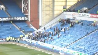 Union Bears after Rangers 12 Peterhead Match 20th April 2013 [upl. by Tanney]