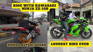 FINALLY NINJA ZX10R IN KATHMANDU  TwinsRiderVlog JD RIDER 1000 [upl. by Evars93]