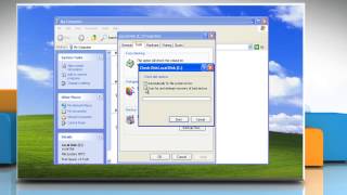 How to perform Disk Check in Windows® XP [upl. by Nilat]