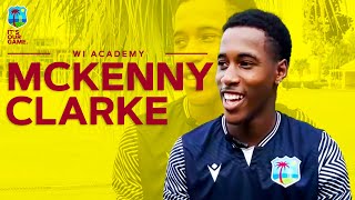 quotAlways Get Your Yorker Rightquot  McKenny Clarke Profile  West Indies Academy Fast Bowler [upl. by Bruce]