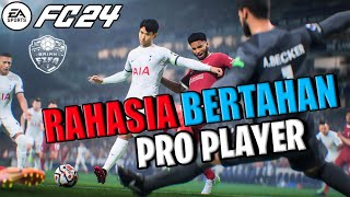 CARA BERTAHAN PRO PLAYER DI EA FC 24 TIPS amp TRICKS DEFENDING [upl. by Aniles]