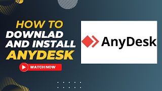 How to Download And Install Anydesk on PC [upl. by Nahgeem]