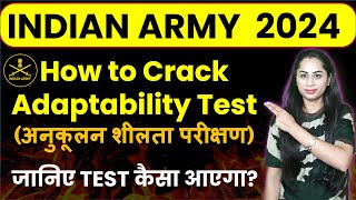 👉इंडियन आर्मी में एडेप्टेबिलिटी टेस्ट क्या होता है  What is the Adaptability Test in Indian Army [upl. by Ynaiffit]