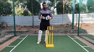 wicket keeping basics ExplaineD detaily in telugu part 1 [upl. by Nodnarbal494]