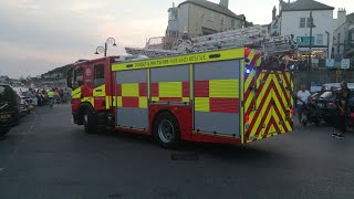 Lyme Regis Carnival 2022  Dorset amp Wiltshire Fire and Rescue [upl. by Atnohs509]