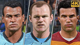 FIFA 22 ALL 105 ICON FACES in 4K Base Middle Prime  Rooney Cafu Ronaldo Zidane etc [upl. by Malone]