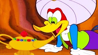 Woody Woodpecker Show  Mirage Barrage  1 Hour Woody Woodpecker Compilation [upl. by Atsylac]