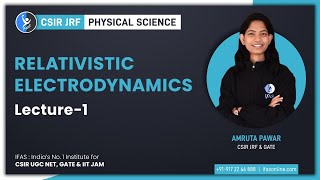 Relativistic Electrodynamics For CSIR NET Physics With Previous Year Questions [upl. by Chainey]