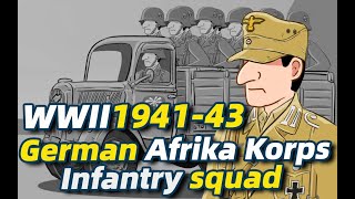 194143 German Afrika Korps Infantry Squad [upl. by Charita101]