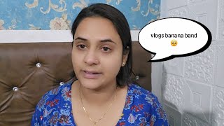 Aaj se vlogs nhi aayege😞 video banana band  snappygirls therott vlog [upl. by Nwahsit]