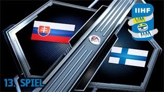 Lets Commentary Eishockey WM 2013 013  Finnland  Slowakei [upl. by Arondell]