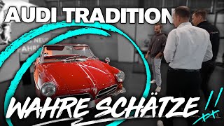 Ein oft VERGESSENER Teil der AUDI Geschichte  Zu Besuch bei Audi Tradition in Neckarsulm [upl. by Susy]