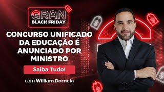 Concurso Unificado da Educação é anunciado por Ministro Saiba Tudo [upl. by Aerdnak]