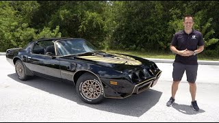 Is the Pontiac Firebird Trans Am Bandit Edition the most ICONIC movie car [upl. by Nanine]