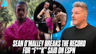 Sean OMalley Breaks Down His Next Fight Plans amp Huge Championship Defense From UFC 299  Pat McAfee [upl. by Hardi]