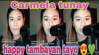 Carmela tunay kumu live 💚🥰 part5 92022 Carmela super blessed Kay Kaye cal dahil mapagmahal😻 [upl. by Eseekram]