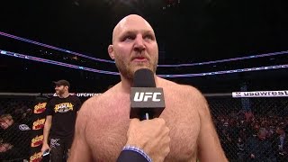 Fight Night New Orleans Ben Rothwell Octagon Interview [upl. by Vicky]