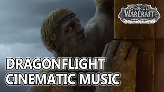 Dragonflight Announcement Cinematic Music  World of Warcraft [upl. by Vudimir490]