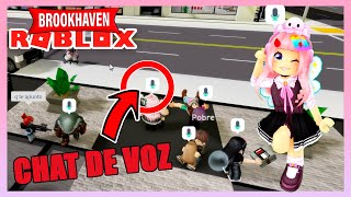 PROBAMOS NUEVO CHAT DE VOZ EN BROOKHAVEN ¡SE DESCONTROLA 🎙🦐 ANIELICA ROBLOX [upl. by Assenav]