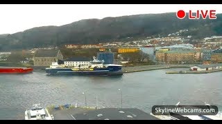 Live Webcam Bergen  Norway [upl. by Dylan836]