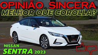 Nissan Sentra 2023  Melhor sedan médio Pode vender mais que Corolla Preço detalhes consumo [upl. by Annaek]