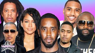 Diddy will ROT in jail  Diddy kissed Trey Songz Secret tape with Nas TI Cassie JayZ Rick Ross [upl. by Aderb969]