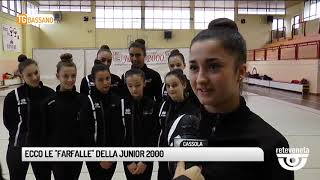 TG BASSANO 05032019  ECCO LE quotFARFALLEquot DELLA JUNIOR 2000 [upl. by Rus641]