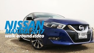 2017 Nissan Maxima Video Walk Around  YallaMotorcom [upl. by Eniladam]