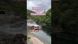 🇳🇴Norwegen❤️Tysse❤️ein schöner Ort zum Fliegenfischen 🎣 norway travel shorts [upl. by Ronni380]