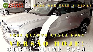 Hyundai Creta NLine 2024 Saiba quanto custa Motor 10 Turbo [upl. by Otanutrof537]