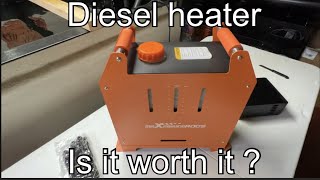 DIESEL HEATER 5KW MAXPEEDINGRODS UNBOXING AND SETUP FOR MY SHEDS MAY GET ONE TO RUN MY HOUSE HEATING [upl. by Aynwad234]