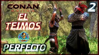 CONAN EXILES ESCLAVOS PERFECTOS  LUCHADOR TEIMOS Cap 2 [upl. by Elleb502]