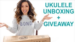 Bondi Ukulele Unboxing Review and GiveawayClosed [upl. by Martita107]