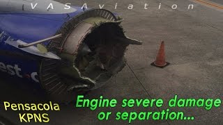 REAL ATC Southwest LOST ENGINE COWL  DEPRESSURIZATION O [upl. by Coral]