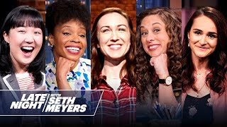 The Women of Late Night with Seth Meyers [upl. by Ime46]