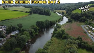 RIVER SEVERN FISHING DAY 2 BARBEL CHUB [upl. by Ninos513]