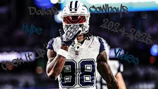 Dallas Cowboys Hype Video 20242025 [upl. by Nalyac834]