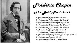 Frédéric Chopin  The Best Nocturnes in 432 Hz tuning great for reading or studying [upl. by Onitram]