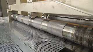 AISI 304 Stainless Steel Perforated Sheet [upl. by Ynalem960]